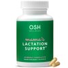 OSH Wellness Ayurvedic Lactation Supplement with Moringa, Fenugreek, Fennel Seeds & more | 100% Organic | Lactation Support | Breastfeeding Supplements | Milk Supply Increase | 60 Capsules