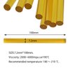 16 Pcs Keratin Gun Bond Glue Sticks Professional Hair Extension Glue Stick Hair Styling Tools (Yellow)