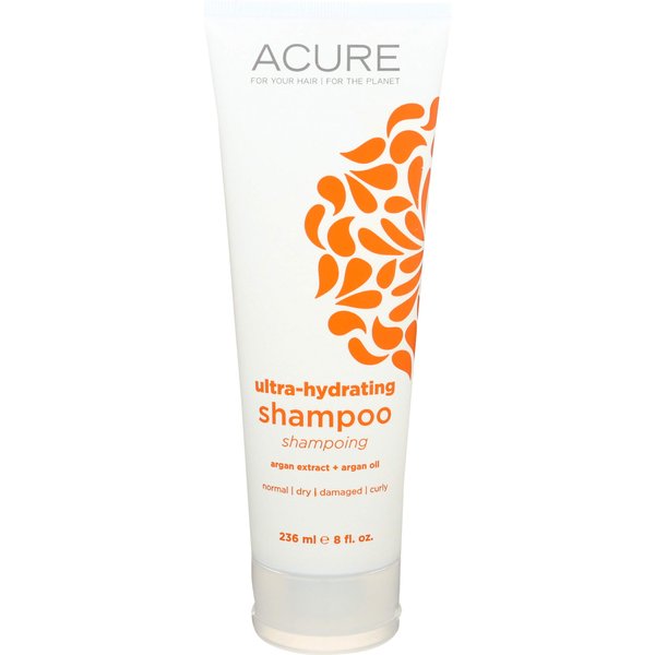 Acure Organics Natural Shampoo - Ultra Hydrating with Argan, 8 ounces