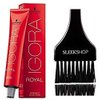 Schwarzkopf Professional Igora Royal Permanent Hair Color (with Sleek Tint Brush) (9.5-22 Pale Blue)