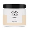 CND Pro Skincare Mineral Bath for Feet, Avocado Oil, Vitamin E, and Shea Butter, Natural Vegan Formula, 18 Fl Oz