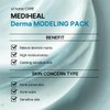Mediheal Derma Modeling Pack (Madecassoside) - Relieving Blemish Marks For Clear Skin - Easy DIY Home Spa Kits, Hydrating Icy Jelly Mask For Skin Refreshment