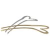 2Pcs Metal U Shaped Hair Pins, Alloy Sweet Love Heart Hair Sticks Fashion U-shaped Hairpins Simple Hair Forks Hair Style Tool Accessories for Women and Girls