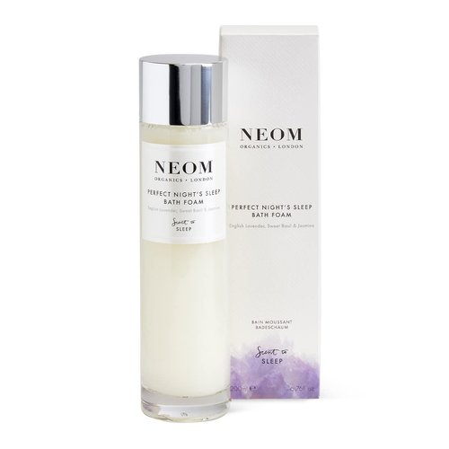 NEOM- Lavender, Jasmine & Rosewood Bath Foam, 6.76 fl oz | Real Luxury Range | Coconut & Almond Oil | Scent to De-Stress | Vegan & Cruelty Free