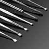 8 Pcs Ear Pick Earwax Removal Kit, Geengle Ear Cleansing Tool Set, Ear Curette Ear Wax Remover Tool with a Cleaning Brush and Storage Box