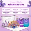 Birthday Gifts for Women, Mom Birthday Gifts, Happy Birthday Gift for Her, Unique Women's Birthday Gift for Best Friends, Sister, Daughter, Happy Birthday Card, Bath Relaxing Spa Gift Basket