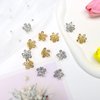 ACO-UINT 12 Pcs Small Hair Clips for Women, Small Flower Hair Claw Clips Sturdy Mini Metal Claw Clips, Cute Clips for Hair 90s Hair Accessories for Women and Girls