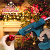 Cevhzoe Cordless Glue Gun for Crafts, Full Size Hot Glue Gun for Makita 18V Lithium-Ion Battery with 20Pcs 0.43" Glue Sticks and Insulated Copper Nozzle (Tool Only, Battery NOT Included)