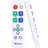 EZclicker LG TV Remote | Big Button TV Remote Control for All LG TV ONLY (White) Simplified and Easy to Use (2xAAA Batteries not Included)