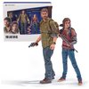 PlayStation The Last of US, 2-Pack 6” Joel & Ellie Action Figures with 19 Accessories, The Shapes Collection, for PS5 Fans & Collectors Ages 17+