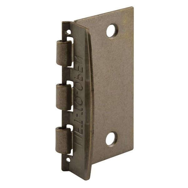 Prime-Line U 9873 Flip Action Door Lock – Reversible Antique Brass Privacy Lock with Anti-Lock Out Screw for Child Safe Mode, 2-3/4” (Single Pack)