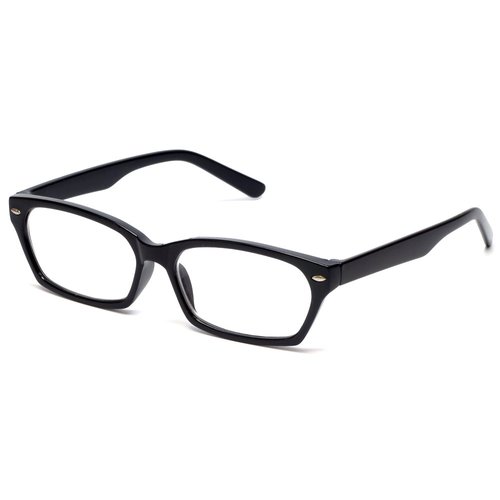Calabria 4928 Classic Vintage Designer Reading Glasses +1.00 Black Women Stylish Single Power Readers Lightweight Eyeglasses