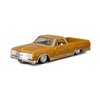 Maisto 1965 Chevrolet El Camino Lowrider Gold Metallic with Graphics Lowriders Series 1/25 Diecast Model Car