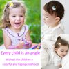 62 Pcs Cute Girls Hair Clips Toddler Girls Hair Accessories Candy Rainbow Hairpins Unicorn Cute Barrettes Clips Candy Fruits hair clips Set for Girls Kids Baby (Style 1)