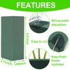 CCINEE 3 Pcs Floral Foam Bricks,Mini Florist Flower Foam Green Blocks Supplies for Fresh and Artificial Flower Arrangements Crafts DIY
