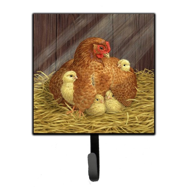 My Little Chickadees Hen with Chicks Leash or Key Holder