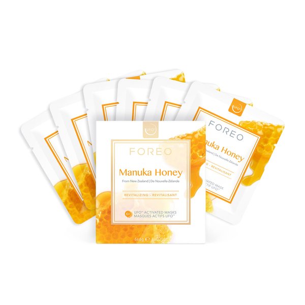 FOREO Manuka Honey UFO activated mask, 0.21 Ounce (Pack of 6)
