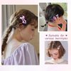 Hair Clips for Girls,110 Pcs No Slip Metal Snap, Barrettes for Kids Teens Women, Cute Candy Color Cartoon Design Hair Pins (Animals Fruits Crowns Stars)