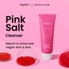 [Beplain] Pink Salt AHA BHA Cleansing Foam 120ml with enriched pink salt and vegan AHA/BHA