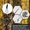 Buraku Retractable Tree Stand Hunting Hoist Rope for Bow | Archery Hanging Carrying Deer Hunting Gear Accessories Equipment Kit 30ft