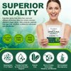 NIFEISHI Organic Spirulina Capsules, 3100MG Per Serving, Spirulina Chlorella Powder Supplement, Green Algae Supplement Rich in Chlorophyll, Vegan & High Protein Non GMO, Superfood 300 Capsules