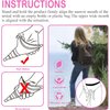 Female Urination Device, Reusable Female Urinal Silicone Women Pee Funnel Allows Women to Pee Standing Up, Portable Womens Urinal is The Perfect Companion for Camping,Outdoor,Travel（Fuchsia）