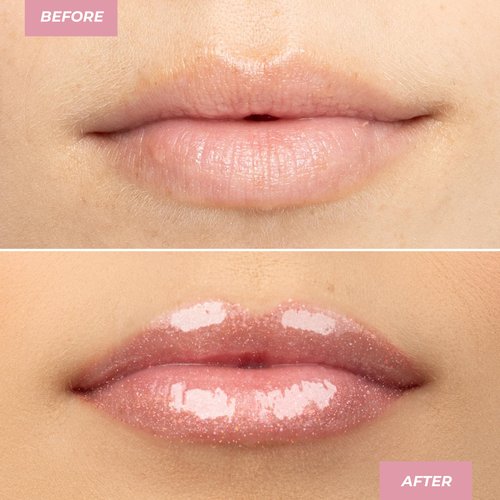 MCoBeauty Lip Shimmer Hydrating Oil, Diva, Deeply Nourishing witb Micro-glitter Particles to Shine, Vegan, Cruelty Free Cosmetics (0.12 fl oz)