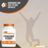 BulkSupplements.com Potassium Citrate Capsules - Potassium Supplement, Potassium Citrate 99mg - Potassium Citrate Supplement, Potassium Pills - 1 Capsule per Serving, 500-Day Supply, 500 Capsules