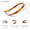 EVITA PERONI Hair Band Designed for Eyewear No Pressure, No Headache, Comfortable Headbands for Women Fashion Thin Headbands Non Slip, Head Bands for Women's Hair-Tortoise