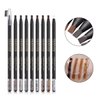 Guapa Microblading Eyebrows Pencil Waterproof Pull Cord Peel-off Brow Pencil Set for Marking, Filling and Outlining, Tattoo Makeup and Permanent Makeup Eye Brow LIner Beauty (5pcs, Brown)