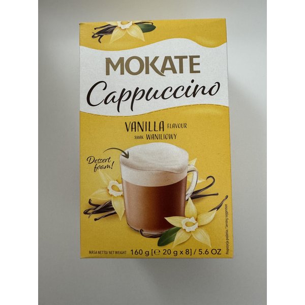 Mokate Cappuccino Vanilla 150g (3-pack)