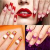 Nail Glue,MAGIC ARMOR Nail Glue for Acrylic Nails,Super Strong Nail Glue Press On Nails Professional Nail Tip Glue,Super Bond for Fake Nails Tips Nail Repair Long Lasting Acrylic Nail Glue0.07OZ/20PCS