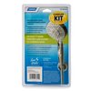 Camco RV/Marine Shower Head Kit | Conserve Water with Convenient On/Off Switch | Ergonomically Designed | White (43714)