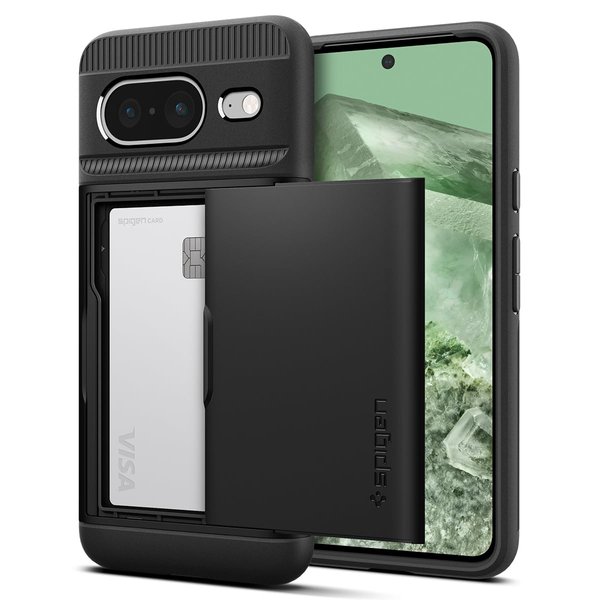 Spigen Slim Armor CS Designed for Pixel 8 Case (2023) - Black