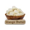Raw Mango Butter 8 oz. Bar - 100% Pure Natural Unrefined - Great for Skin and Hair Growth. DIY Soap Making, Body Butter, Lotions and Creams.