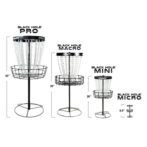 MVP Disc Sports Black Hole Micro Disc Golf Basket