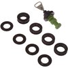 Fleck 5600 Filter Valve Rebuild Kit - Includes Piston (60102-10) and Seals & Spacers (60125)