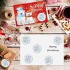 100pcs Words Quotes Round Stickers It's No Use Going Back to Yesterday Because I was A Different Person Then Label Stickers Decals for Card Envelopes Seals Boxes Holiday Xmas Gifts 2in