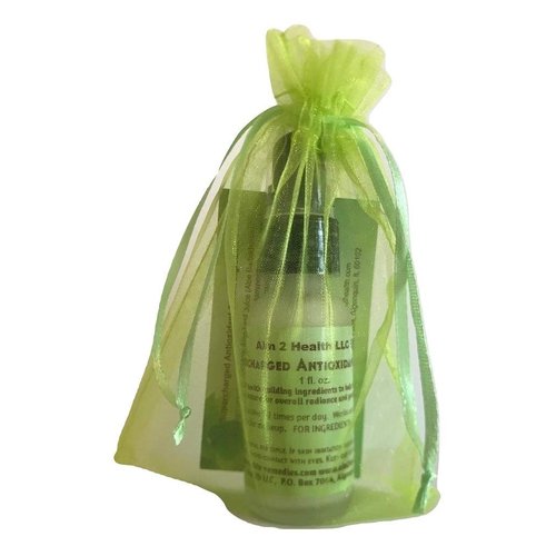 Supercharged Antioxidant Serum Best Anti-Aging Face Serum Soothes Wrinkles & Boosts Collagen Balances Skin Texture - Hyaluronic Acid, Organic Green & White Tea Leaf & Rooibos Leaf 1 OZ