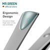 MR.GREEN Oblique Toenail Clipper Stainless Steel Pedicure Tools Good at Cutting Thick and Hard Nails Professional Ingrown Nail Cutter (Nail Clipper+Nail File)