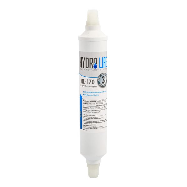 Hydro Life 52117 HL-170 TF Replacement Filter, White, Standard