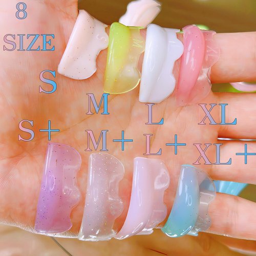 Lash Lift Ribbons Eyelash Lifting Shields Mate Mini Lami Lamination Roller Tool Soft Silicone Perm Rod Ribbon Gel Eyelash Perming Covers Mini Lash Tape String (Candy Color-8 Size Shields)