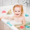CUTE STONE Color Changing Play Kitchen Sink Toys, Children Electric Dishwasher Playing Toy with Running Water,Upgraded Real Faucet and Play Dishes,Pretend Play Kitchen Toys for Kids Boys Girls