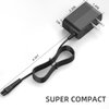 9V Charger for Voweek Electric Spin Scrubber Power Cord Compatible with Voweek VWS211/SP02/ AC Adapter Supply Replacement for LABIGO LA1 Pro Charger Cord