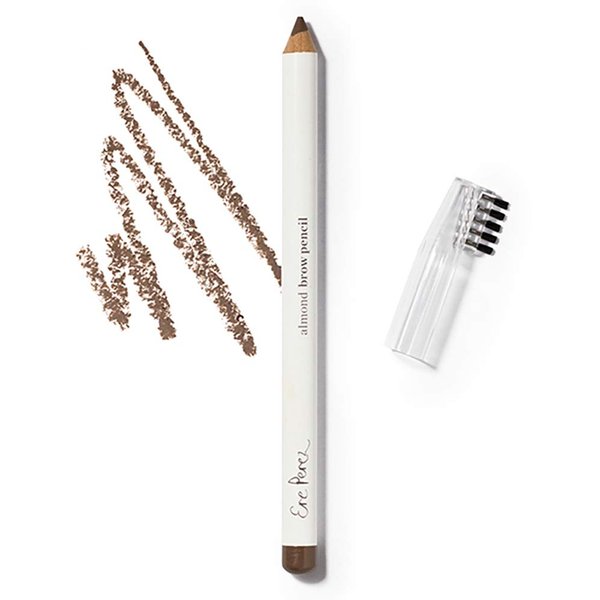 Ere Perez - Natural Almond Eyebrow Pencil | Vegan, Cruelty-Free, Clean Beauty (Perfect, 0.04 oz | 1.1 g)