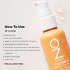 OZNATURALS GLOW SERUM: Vitamin C Serum/Anti Aging Serum With Hyaluronic Acid, Pure Vitamin E Oil and Rosehip Oil - All Natural Antioxidant Facial Serum For A Brighter, More Even Skin Tone | 1oz