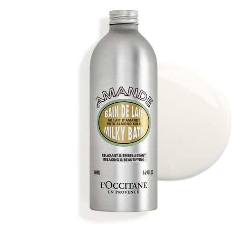 L’OCCITANE Beautifying Almond Milky Bath with Almond Milk, 16.9 fl. oz.