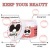 Edge Control Wax for Women Strong Hold Non-greasy Edge Control Smoother Edge Tamer, Edge Wax Styling Tamer Edge Control for Black Hair No Flaking, White Residue, Shine and Smooth 4oz (Sweet Peach )