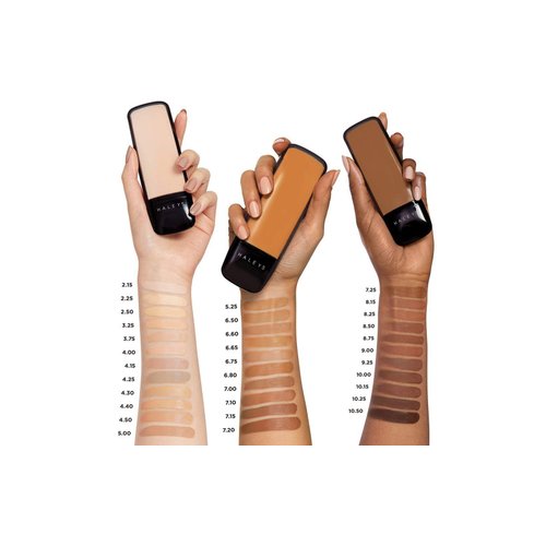 HALEYS RE:SET Liquid Matte Foundation (10.5) Vegan, Cruelty-Free Foundation Makeup - Even Skin Tone and Cover Blemishes & Imperfections with a Matte Finish for Long-Lasting Wear