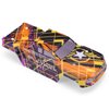 HAIBOXING Brushless 1/16TH RC Cars Spare Parts, RC Trucks Body Shell Yellow & Purple Apply to 16890A,4 X4 Race S-Truck Body(M16820)